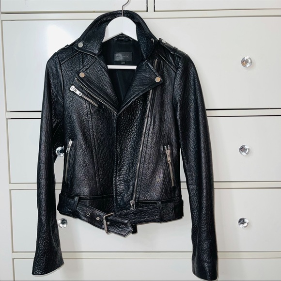 MACKAGE RUMER LEATHER JACKET XXS - Picture 1 of 2